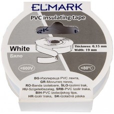 Ταινία PVC Μονωτική 19mmx0.15mm 20m Λευκή 51022